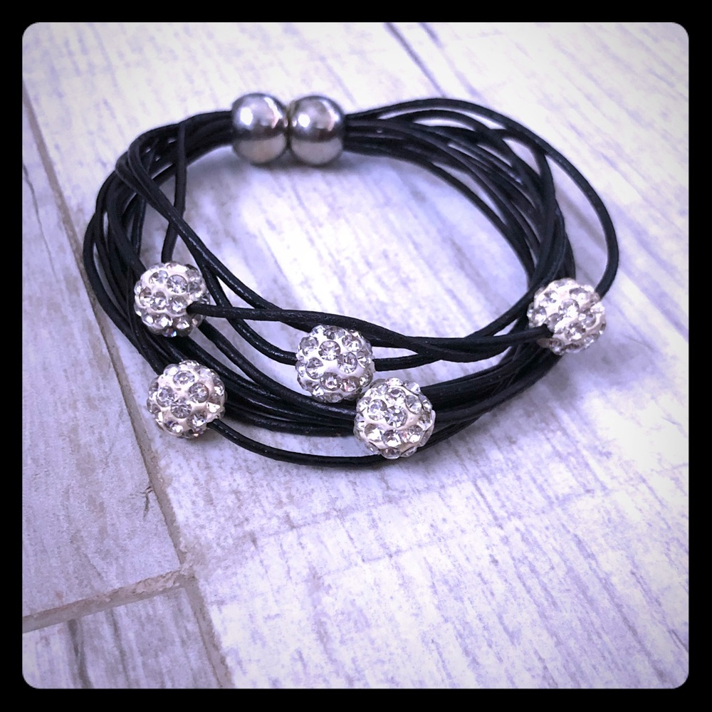 Black fashion bracelet